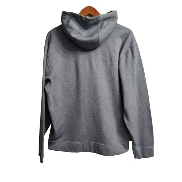 Under Armour Men's Hustle Fleece Gray Hoodie sweatshirt long sleeve Size Large - Picture 2 of 7